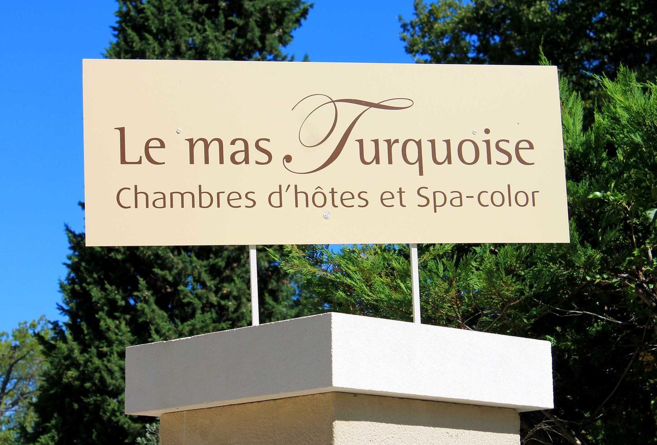 Le Mas Turquoise, B&B Spa-Color Inclus Bédarrides Екстериор снимка